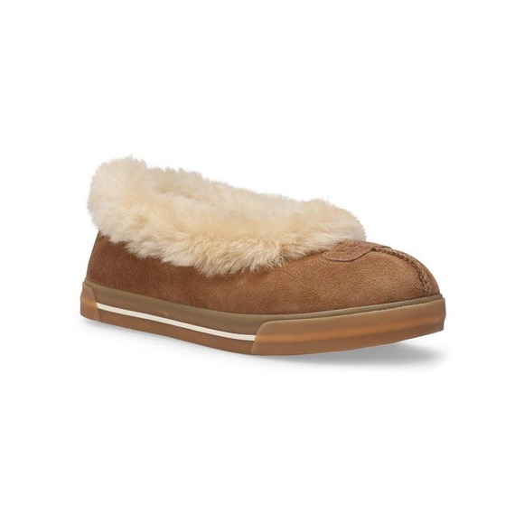 UGG Shoes - UGG Rylan chestnut suede slipper shoe